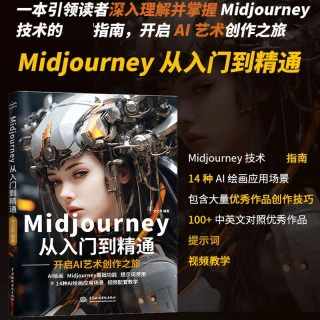 Midjourney入门到精通 AI绘图作画教学